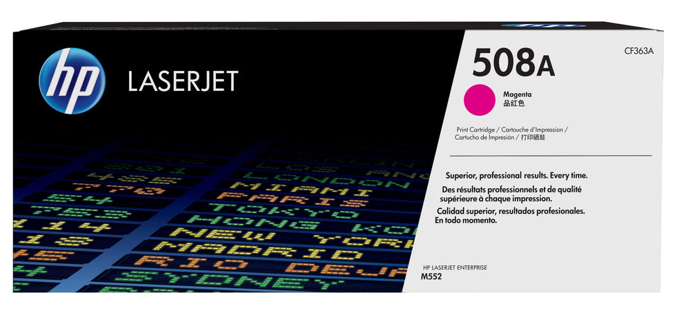 Toner HP 508A Magenta - CF363A da 5000 Pag.
