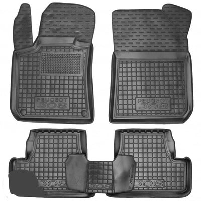 Tappetini di gomma su misura per Peugeot 308 (2014-2021)