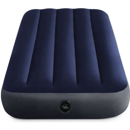 Intex - Materasso gonfiabile, campeggio, 137x 191 x 25 cm Downy Classic 2 Posti
