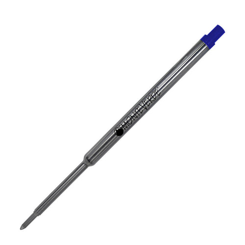 Blister 2 Refill Gel Per Sfera Waterman Blu Punta Fine