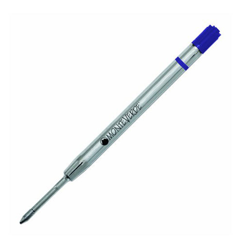Blister 2 Refill Gel Per Sfera Parker Blu Punta Fine