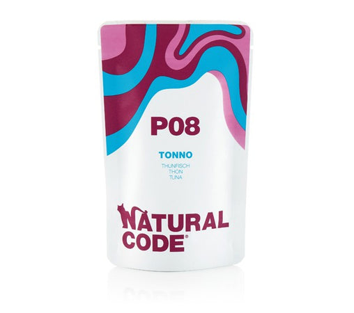 Natural Code Bustina P08 Tonno per Gatti Adulti 70gr