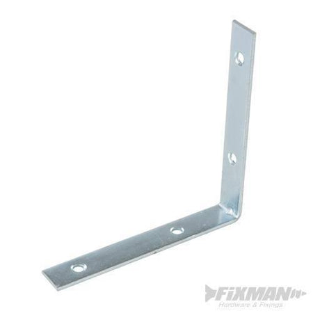 Piastra Gancio angolare per il fissaggio con fori per montaggio Fixman 10 p.zi Fixman