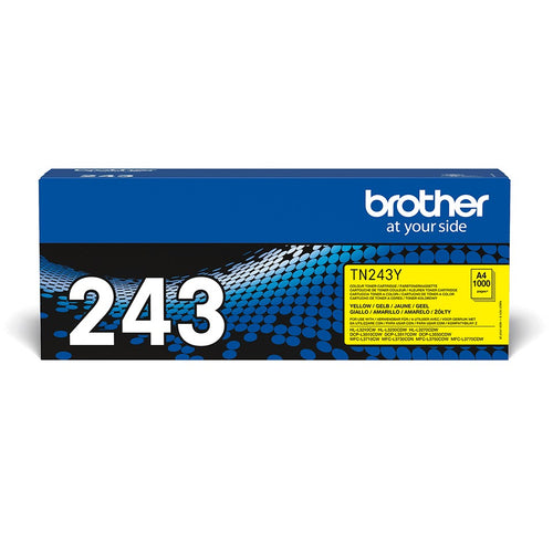 Toner Kit Yellow Brother TN-243Y cartuccia toner 1 pz Originale da 1000 pag.