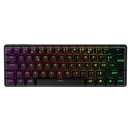 Tastiera da gioco - AZERTY - STEELSERIES - Apex Pro Mini Wireless FR - Senza tastierino numerico - Retroilluminata - Nera