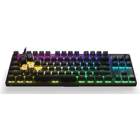 Tastiera da gioco - AZERTY - STEELSERIES - Apex 9 TKL FR - Senza tastierino numerico - Retroilluminata - Nera