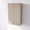 Pensile Scolapiatti Cucina con Ante in Legno Nobilitato Olmo Altezza 90 cm