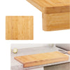 Asse per Impastare Legno di Bambù 53x46 H4.3cm Preparazione Dolci Pizza Pasta