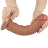 Dildo Realistico Sliding-Skin Dong 8.0 Brown