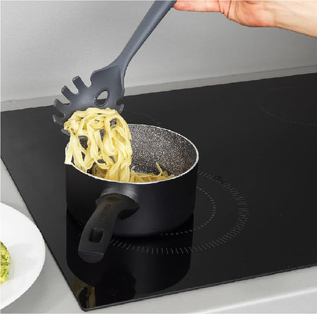 Kit 5pz Utensili Cucina Mestoli in Polipropilene Manico Soft Antiaderenti