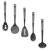 Kit 5pz Utensili Cucina Mestoli in Polipropilene Manico Soft Antiaderenti