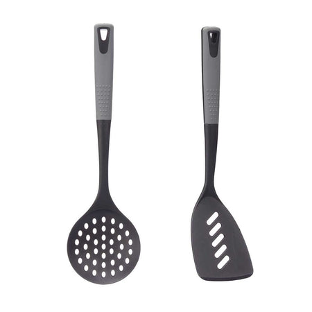 Kit 5pz Utensili Cucina Mestoli in Polipropilene Manico Soft Antiaderenti
