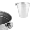 Set 5pz Preparazione Cocktail Secchiello Shaker e Accessori Acciaio Inox Kit Barman