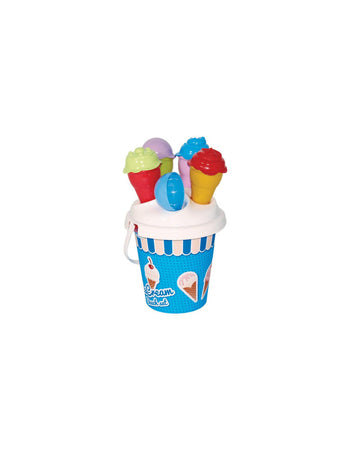 Set Mare Secchiello con Formine Cono Gelato