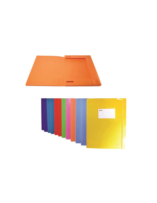 Cartella nik con elastico ppl a4 fluo