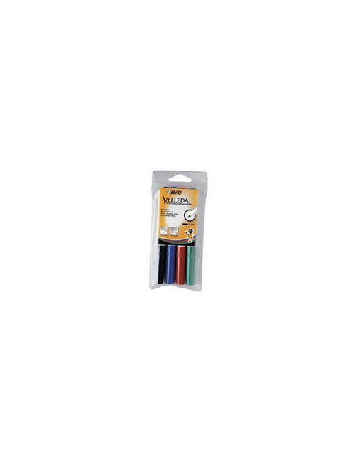 Marcatore bic velleda 4 colori bls. 4pz