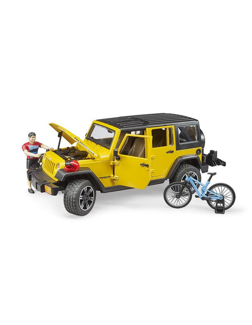 Jeep Wrangler Rubicon con Mountain Bike
