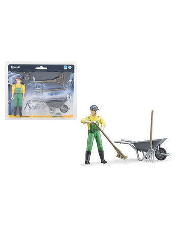 Operatore Ecologico Carriola e accessori