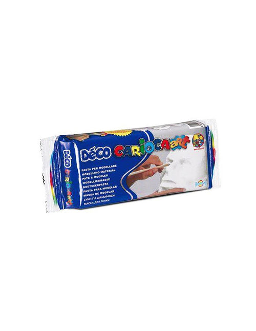 Deco' Pasta da modellare bianca 500 gr Carioca