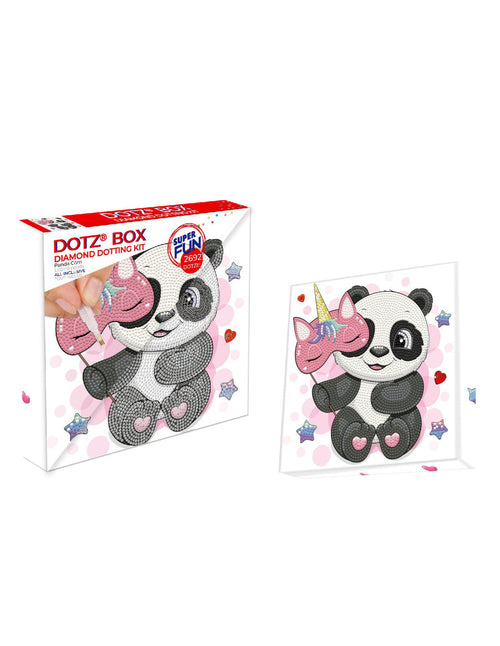 Diamond Dotz Box Panda Corn 22x22
