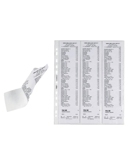 Busta porta scontrini favorit a4 cf.10