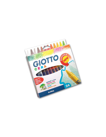 Pastelli a Cera Giotto 24 pezzi Fila