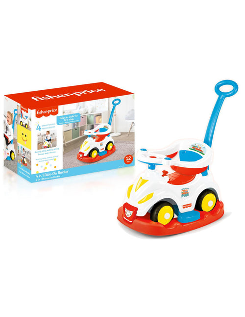 Primipassi 4 in 1 con asta Fisher Price