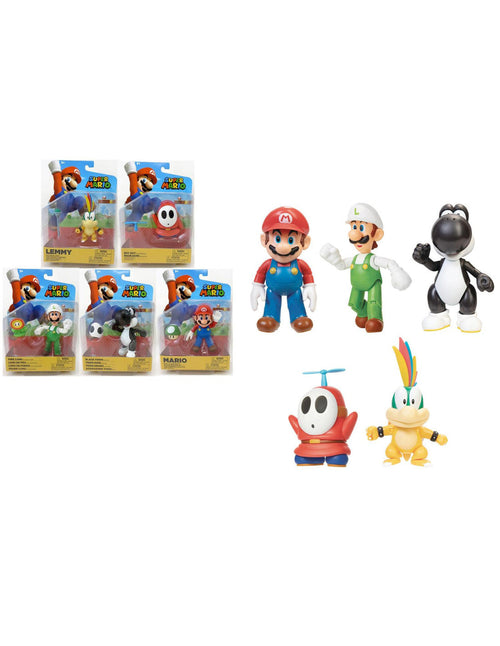 Super Mario Personaggi 10 cm assortiti