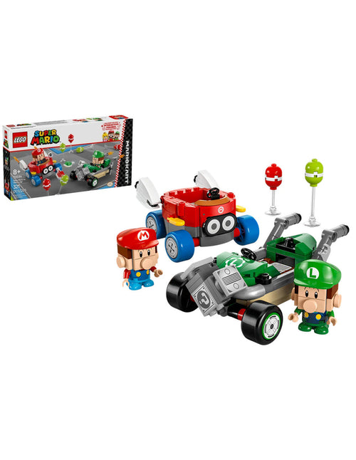 Super Mario Baby Mario vs Baby Luigi