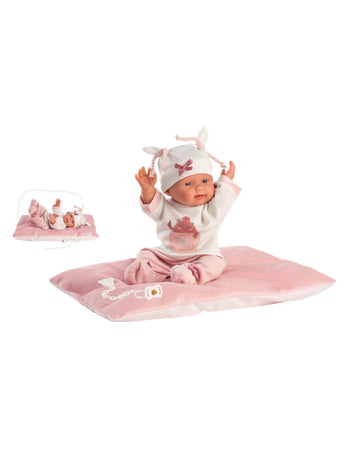 Reborn Vinile Bebita 26cm con Cuscino