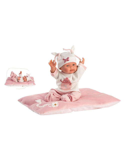 Reborn Vinile Bebita 26cm con Cuscino