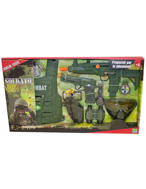 Set Soldato con Corpetto e accessori