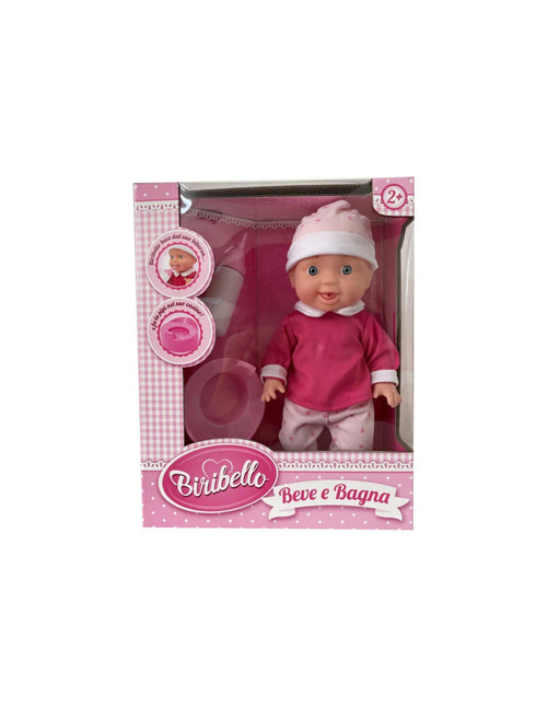 Biribello Bebe' beve e bagna