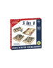 Scacchiera in legno 3 in 1