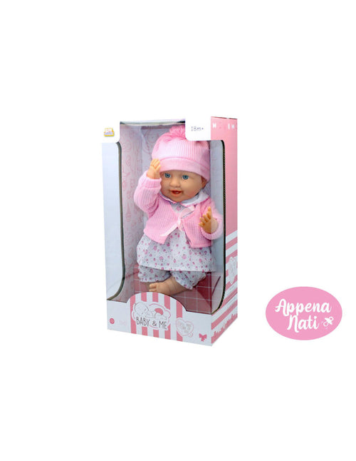 Baby e Me bebe' con tutina Deluxe 40 cm