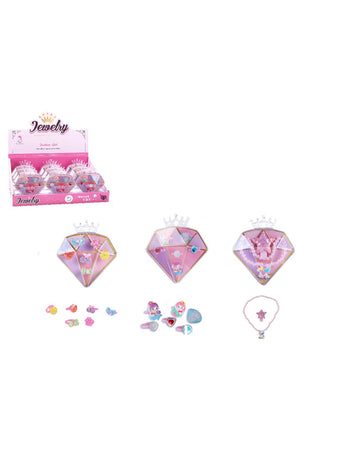 Diamante con Gioielli 3 ass