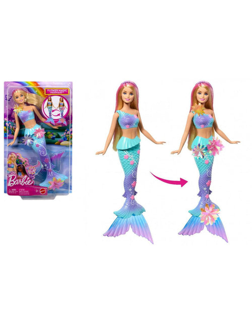 Barbie Sirena Magici Fiori