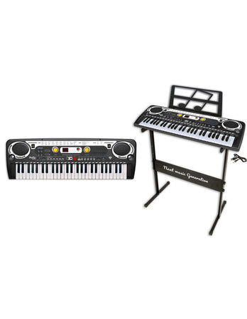 Tastiera Digitale 54Tasti gambe e adattatore Hugo