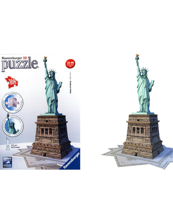 Puzzle 3D Statua della liberta' 108 pezzi Ravensburger
