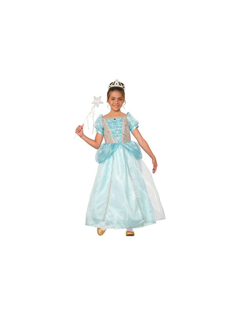 Costume Principessa Turchese 5-6 anni