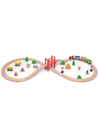 La Pista Treno in Legno