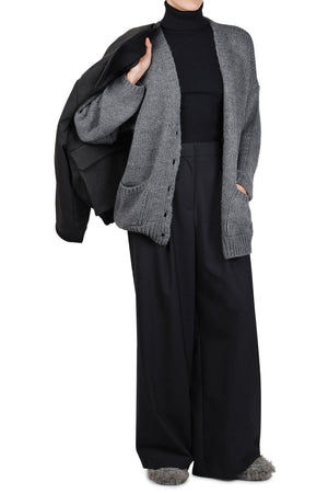 LA FEMME BLANCHE La Femme Blanche - Cardigan - 461455 - Grigio da donna