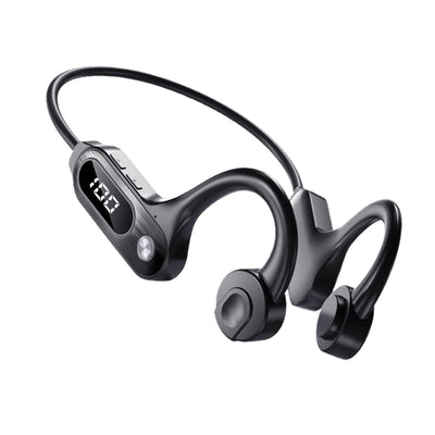 V30 cuffie a conduzione ossea Bluetooth 5.3 cuffie Stereo senza fili non In-Ear IPX5 supporto per auricolari sportivi impermeabili TF Card