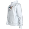 Calvin Klein felpa bianca con cappuccio LV04LD240GYAF