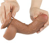 Dildo Realistico Sliding-Skin Dong 7.0 Brown