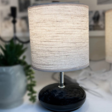 Lampada con Base in Ceramica 16 x H 27Cm Colore Casuale Mercury 36169