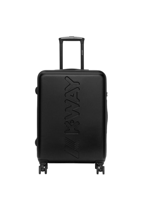 K-Way TROLLEY MEDIUM Donna K-way k11417w-l16 Nero da donna