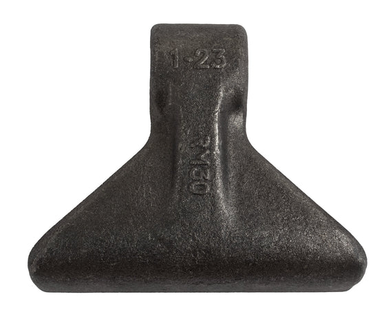 Mazza trincia 137x100mm attacco 40mm e foro 16,5mm