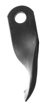 Dente per trincia girato lunghezza 160mm piatto 50x10