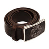 UNIFORM Cintura Man Leather Belt Brown da uomo